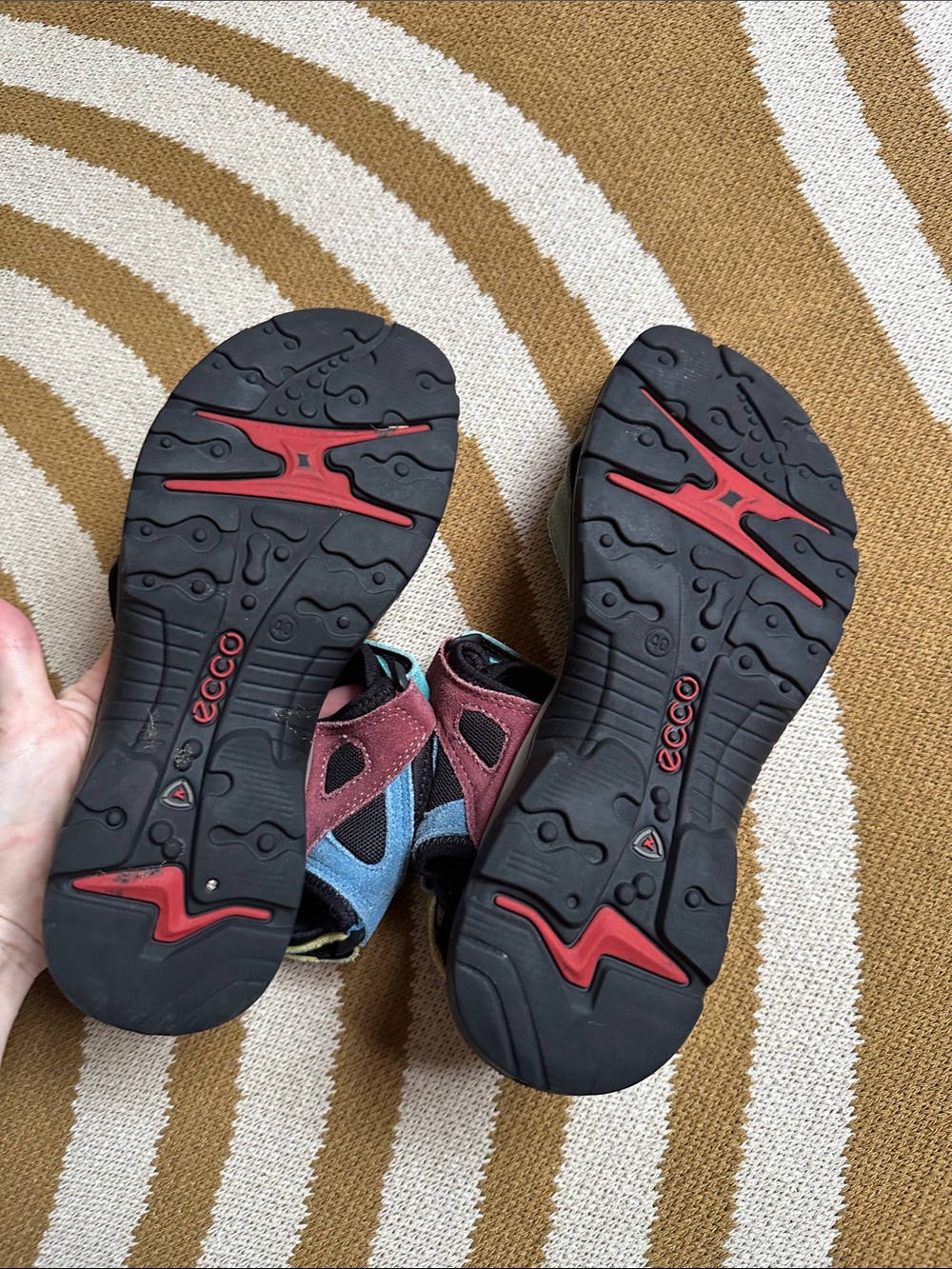 Ecco Women’s Yucatán Colorblock Sport Sandals 9-9.5 - Picture 4 of 4